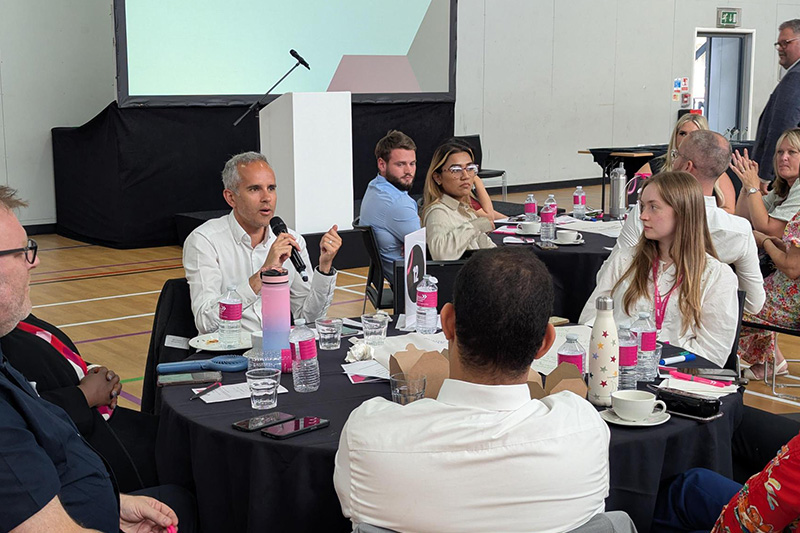 Employers attending power through partnership event